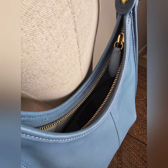 NEW Coach Ergo Handbag In RARE Azure Blue - Picture 6 of 15